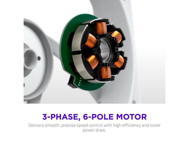 NZXT - NZXT-F280X Performance Fan - 280mm Single-Frame Case Fan w/ 2 x 140mm PWM RGB Computer Case Fans with LCP Frame & Blades - White - image 8