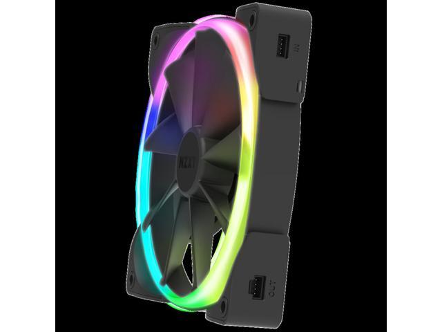 NZXT AER RGB 2 - 120mm - RGB LED - Fluid Dynamic Bearing - PWM Fan for Hue 2 - Single