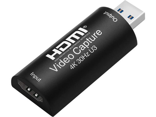 ORIVISION HDMI Video Capture Card, Cam Link 4K 30 HDMI to USB 3.0 1080P60 Game Capture Card Device for Streaming Recorder, Live Broadcasting,.