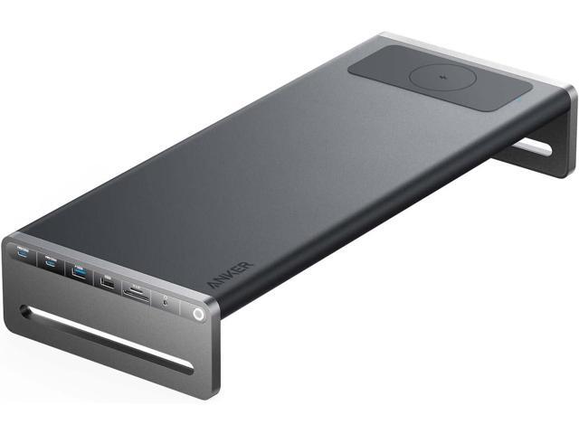 Anker 675 USB-C Docking Station (12-in-1, Monitor Stand, Wireless) with 10Gbps USB-C Ports, 4K@60Hz HDMI Display, Wireless Charging Pad, for Lenovo...