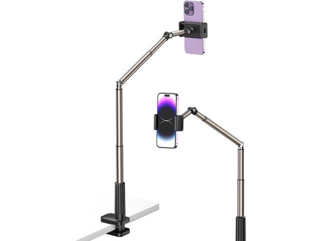 JSAUX Phone Holder for Desk and Bed Compatible with iPhone 14 13 12 11 Gooseneck Cell Phone Stand Gift Flexible Universal Phone Mount 360 Lazy Long...