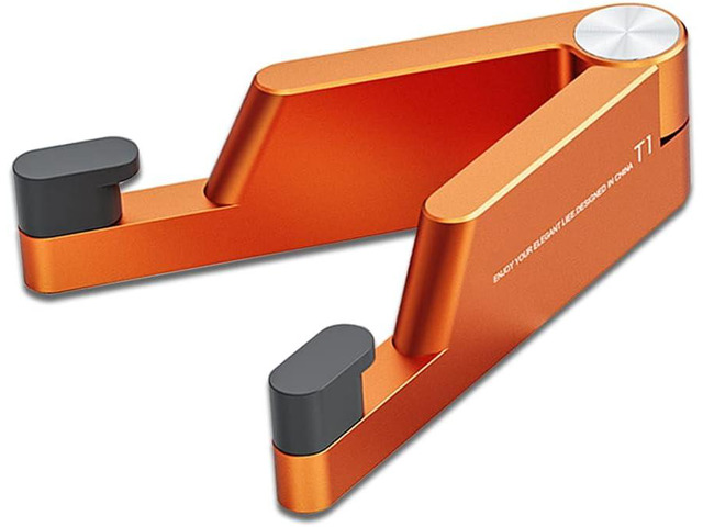 MONEER Cell Phone Stand, Phone Stand for Desk, Foldable & Portable iPhone Stand, Cell Phone Holder Desk Compatible with All Mobilephone, iPhone,...