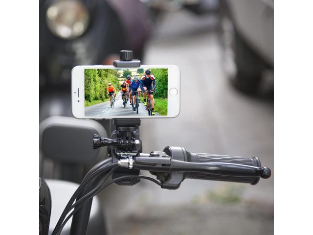 Suptig Phone Holder Desk Gooseneck Mount, Cell Phone Clamp Clip for Pole, Mount Stand, Compatible for iPhone 16 Plus iPhone 15 Pro 14 Plus Xs Max...