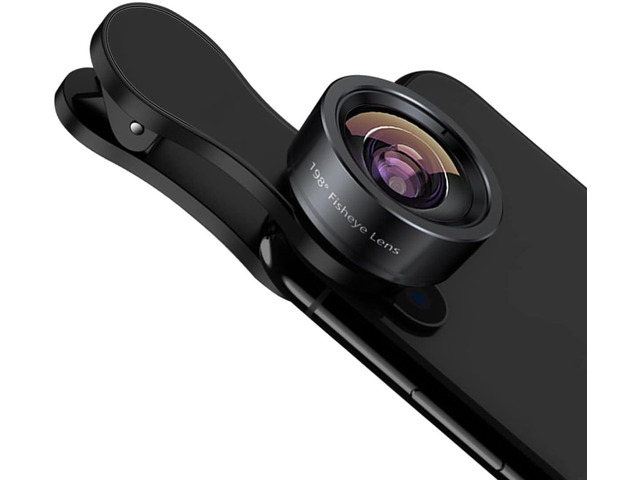 KEYWING Fisheye Lens, 198° Fish Eye Phone Camera Lens Kit for iPhone Fish Bowl Camera Lens, Phone Lens Accessories, Lens Attachments for iPhone 6...