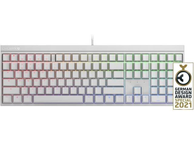 Cherry MX 2.0S Wired Gaming Keyboard with RGB Lighting Different MX Switching Characteristics: MX Black, MX Blue, MX Brown, MX RED and MX Silent...
