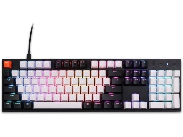 Keychron C2 Full Size Wired Mechanical Keyboard for Mac, Hot-swappable, Gateron G Pro Brown Switch, RGB Backlight, 104 Keys ABS keycaps Gaming...