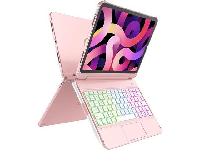 FUWANG iPad Air 5th Generation Keyboard Case 10.9 2022, Trackpad Smart Magic Keyboard for iPad Air 4th Gen 10.9-inch,Auto Sleep/Wake-10 Color...