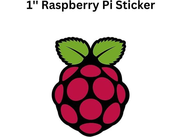 Official Raspberry Pi Keyboard and Mouse Combo + a Logo Sticker (White/Red)