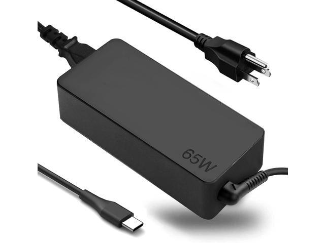 65W USB C Laptop Charger Replacement for Lenovo Thinkpad/Yoga/Chromebook, ADLX65YDC2A Lenovo Laptop Charger