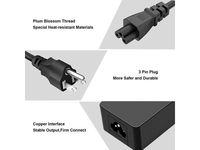 65W USB C Laptop Charger Replacement for Lenovo Thinkpad/Yoga/Chromebook, ADLX65YDC2A Lenovo Laptop Charger