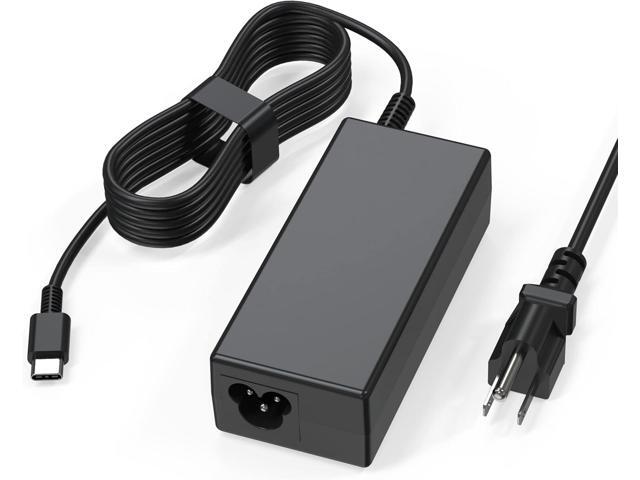 USB C Laptop Charger, 65W Chromebook Charger Compatible with HP Lenovo Dell Asus Acer Samsung Google Chromebook Fast Charger Type C