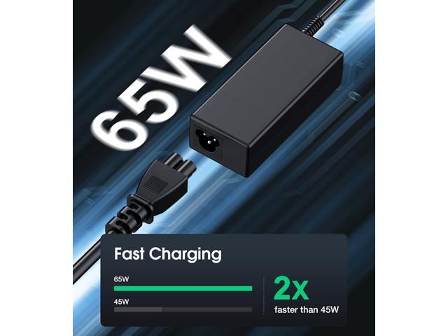 USB C Laptop Charger, 65W Chromebook Charger Compatible with HP Lenovo Dell Asus Acer Samsung Google Chromebook Fast Charger Type C