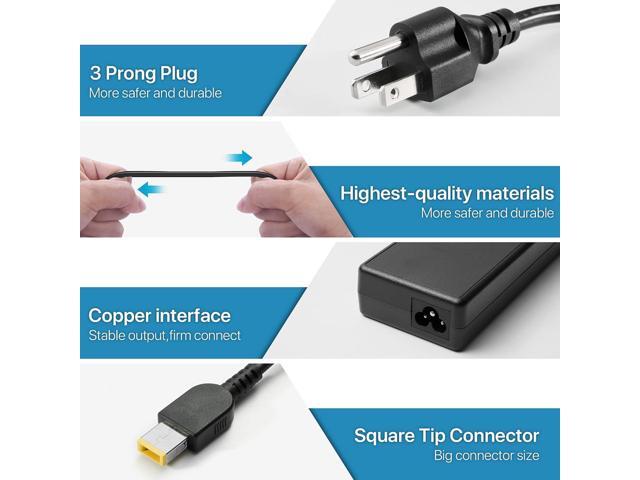 135W Laptop Charger for Lenovo Thinkpad P1 P15v T15p Gen 1 2 3 4 Thinkpad 135W AC Adapter 4X20E50558 888015027 ADL135NDC3A Slim Tip