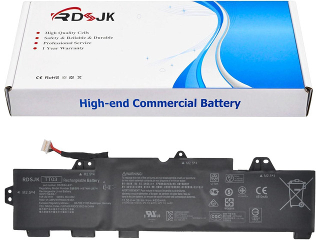 TT03 TT03XL Laptop Battery for HP EliteBook 850 G5 G6 755 G5 ZBook 15U G5 G6 G536 G541 G542 G544 G5-42 G5-44 G5-41 G5-36 Series TT03056XL...