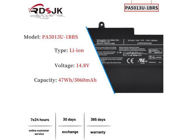 PA5013U-1BRS Laptop Battery for Toshiba Portege Z830 Z830-10P Z830-BT8300 Z830-S8301 Z830-S8302 Z830-K08S Z835 Z835-P330 Z930 Z930-S9301 Z930-007...