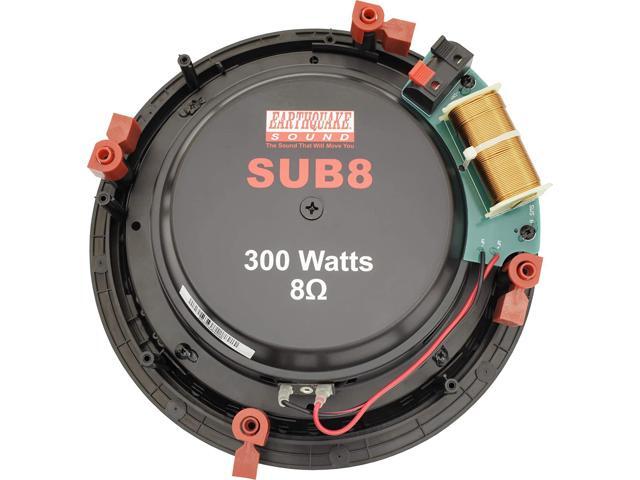 Earthquake Sound SUB8 Passive in-Wall/in-Ceiling 8' Subwoofer