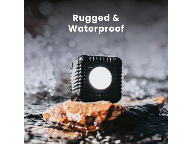 Lume Cube 2.0 Portable Lighting Kit 6-Piece LED Lighting Kit with Diffusion and Gels Adjustable Brightness, Waterproof, Indoor Studio & Outdoor...