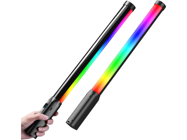 Ulanzi VL119 RGB LED Light Wand, 360°RGB Video Wand Stick for Photography, 2600mAh Built-in Rechargable Cube Light 2500-9000K Dimmable Camera Light...