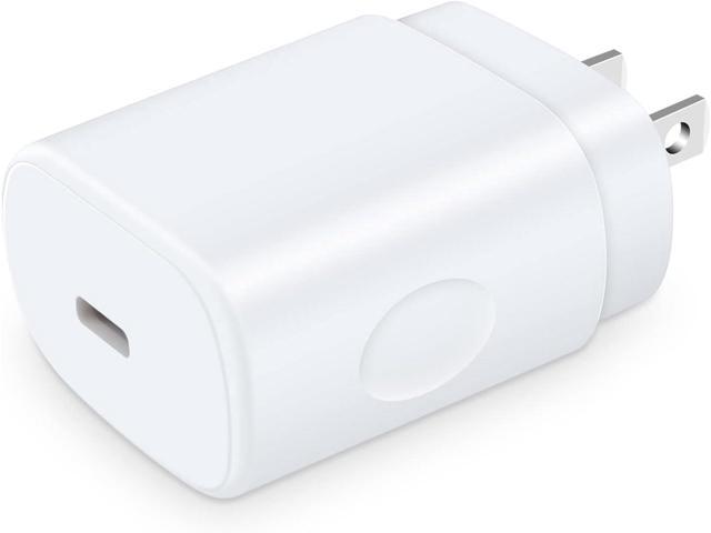 25W Samsung Fast Charging Block Android Phone Charger USB C Wall Outlet Plug Adapter for Samsung Galaxy A16 5G/A54/A15/A35/A14/S24.