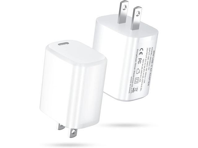[2 Pack] USB C Charger Block 30W Super Fast Charger - for iPhone 14/14 Pro/14 Pro Max/13/13 Mini/13 Pro/13 Pro Max/12,Google Pixel 7/6,Samsung...