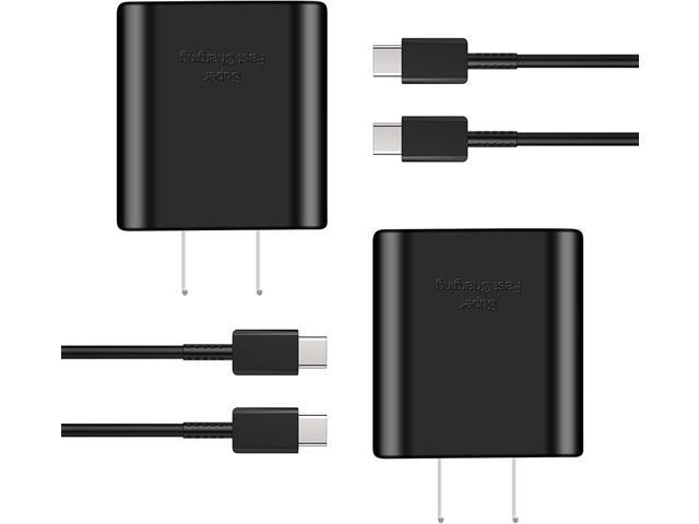 45W USB C Charger,2-Pack Samsung Super Fast Charging Wall Charger for Samsung Galaxy S22 Ultra/S22/S22 Plus/S23 Ultra/S23/S23 Plus/S21/Note 10/10...