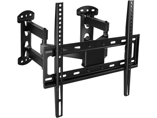 Mount-It! Corner TV Wall Mount - Full Motion Swivel Wall Mount Bracket Designed for Corner Installations, VESA 400x400 Pattern Fits 32, 37, 40, 42,...