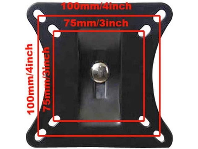 VideoSecu TV Wall Mount Long Articulating LCD LED UHD TV Monitor Flat Panel Mount for Most 26' 27' 30' 32' 39' 40' VESA 75mm/100 mm ML513B CG5
