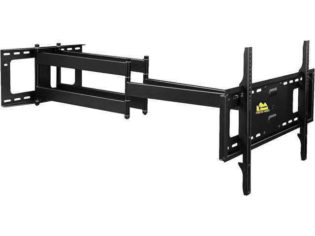 FORGING MOUNT Heavy Duty Long Arm TV Mount, 43 inch Extension Dual Articulating Arm Full Motion TV Bracket, Fits 42-90 Inch Flat/Curve TVs, Holds...