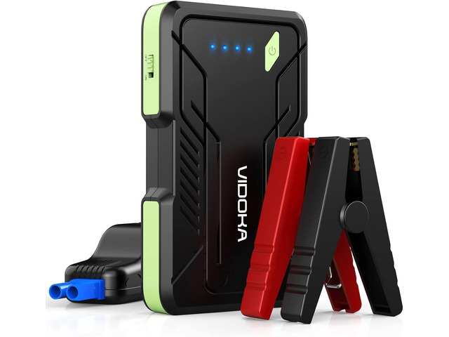 YuanKanJu Sudopo Portable Car Jump Starter 1000A Battery Booster, VIDOKA 12V Jump Starter (Gas Engines up to 7.0L, Diesel up to 5.5L) with Smart...