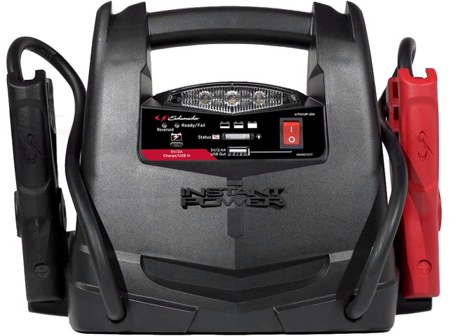 Schumacher SL1562 Lithium Portable Power Station -150 PSI Air Compressor, 1200A 12V Jump Starter, for 8.0L Gas 6.0L Diesel Engines Charge Apple,...