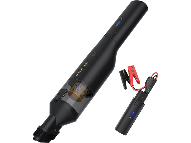 VTOMAN V22 Car Jump Starter with Vacuum Cleaner1500A Portable Battery Charger Booster (Up to 6.5L Gas/4.5L Diesel Engines) with 22000Pa Handheld...