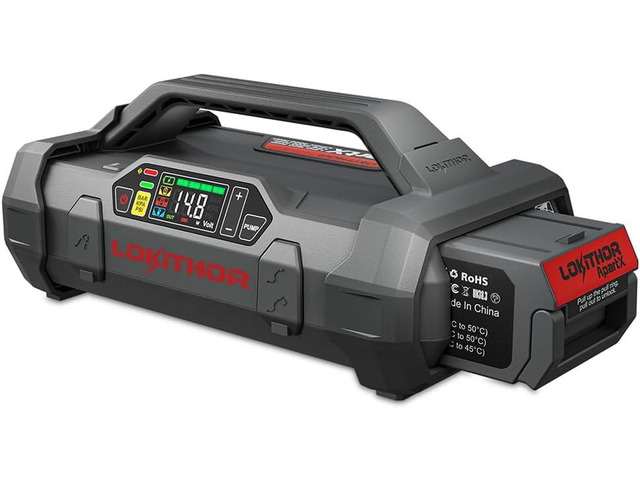 LOKITHOR ApartX Multi-Functional Vehicle Emergency Device, Car Jump Starter for 7.0 to 10.0 L Gasoline and 4.0 to 8.0 L Diesel Engines, Battery...