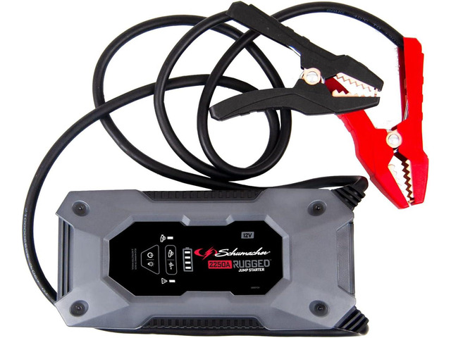 Schumacher SL1654 Rugged Lithium by Schumacher Portable Power Pack and 2250A Jump Starter 10.0L Gas 8.0L Diesel Jump Start Car, Motorcycle,...