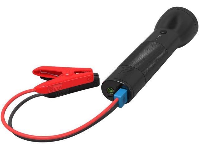 Halo Bolt Flashlight - Rechargeable Lithium Flashlight with Car Jump Starter and Phone Charger - LED Flashlight, USB Port to Charger Devices,.