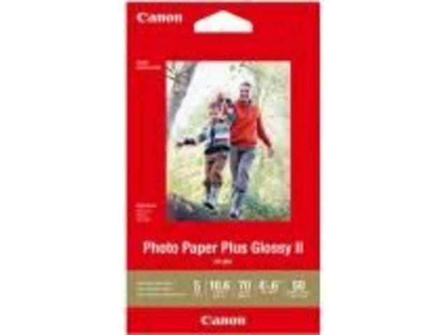 Canon Photo Paper Plus Glossy Ii, 4 X 6, Glossy White, 50/Pack 1432C005