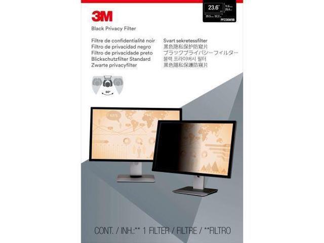 3M - Anti-Glare Privacy Filter for 23.6" Widescreen Monitor, 16:9 Aspect Ratio - Clear - image 9