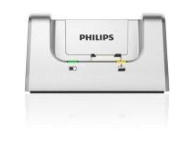 Philips - ACC8120 - Philips Pocket Memo Docking Station - Docking - Charging Capability, silver