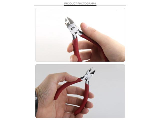 BST-2D Electrical Wire Cable Cutters Cutting Side Snips Flush Pliers Nipper Anti-slip Rubber Mini Diagonal Pliers Hand Tools
