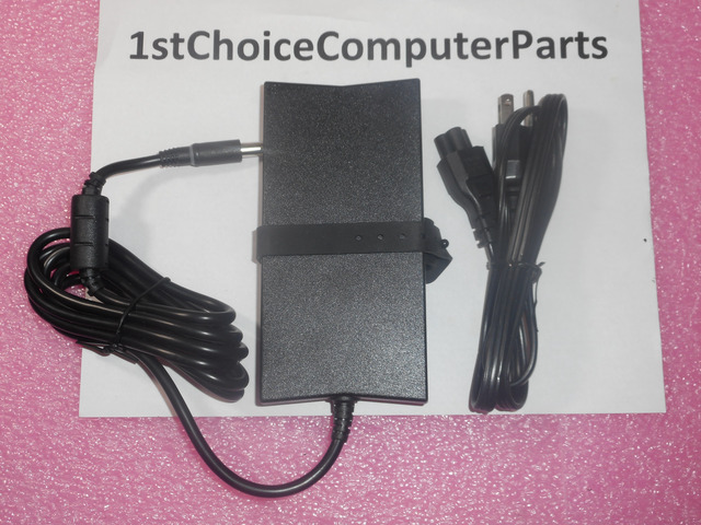 Original DELL 130W PA-4E AC Adapter Power Cord Charger DA130PE1-00 JU012 WRHKW