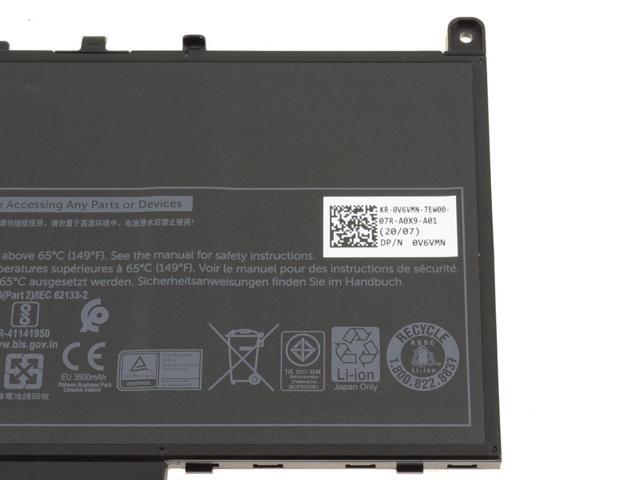 New Genuine Dell Latitude E7270 E7470 Battery 42Wh 7CJRC KNM09 21X15 TX283