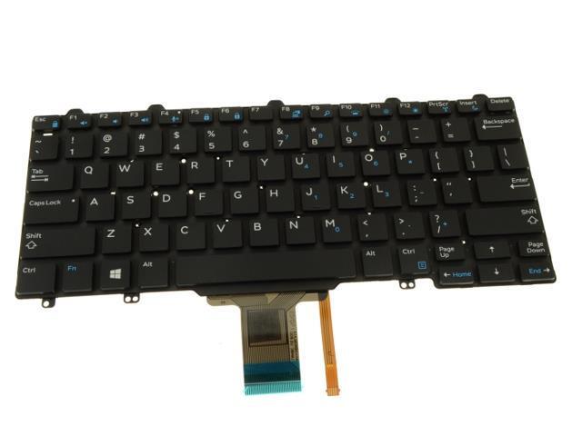 Backlit Keyboard for Dell Latitude E5250 E7250 Laptops - Replaces 3P2DR