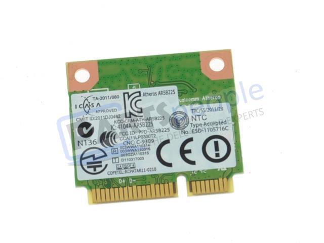 GENUINE DELL INSPIRON 15-3521 15.6' WIFI WIRELESS CARD AR5B225 FXP0D 0FXP0D