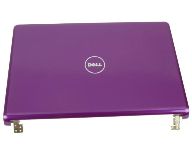 New Purple Dell OEM Inspiron 1564 15.6' LCD Back Cover Lid Top Hinges KYD0K