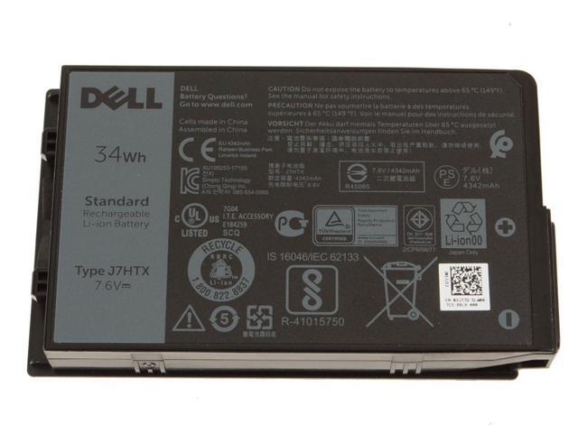 Dell Latitude Rugged Tablet 7202 7212 7220 2-cell 34Wh OEM Battery J7HTX