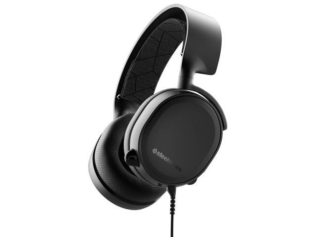 SteelSeries Arctis 3 - All-Platform Gaming Headset for PC - Black 