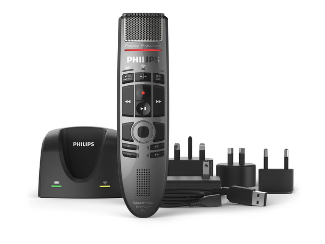 Philips SpeechMike Premium Air SMP4000 Digital Voice Recorder