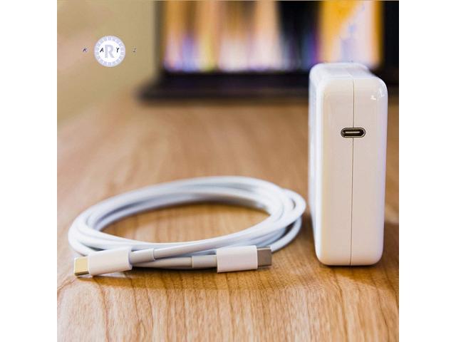 87W USB C Charger Power Adapter Compatible with MacBook Pro 15, 13 inch, New Air 13 inch 2020/2019/2018, Thunderbolt 3 Block, 6.6ft 5A Cable
