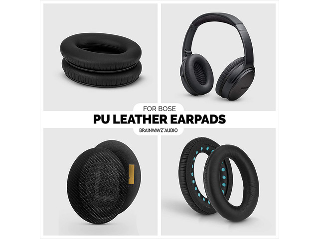 Bose Headphones Replacement Ear Pads for QuietComfort QC35/35ii/25/2/15 Ear Cushions for QC35 QC35ii QC25 QC2 QC15 Ae2 Ae2i Ae2w Sound True &...