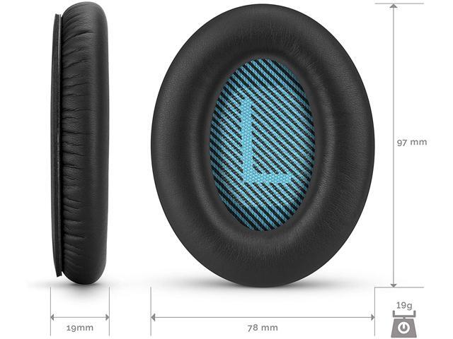 Earpads for Bose QC25 Replacement Ear Pads, Made with Premium Faux Leather & Real Memory Foam, Soft & Long Lasting Earpads - Also Fits QuietComfort...