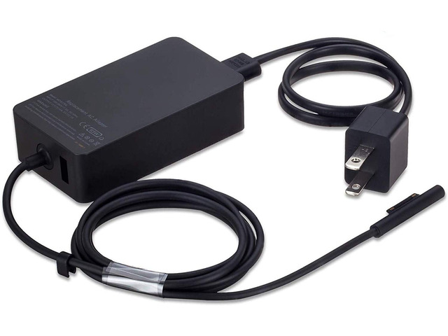 Surface Pro Charger, Compatible with Microsoft Surface 65W Power Adapter Charger